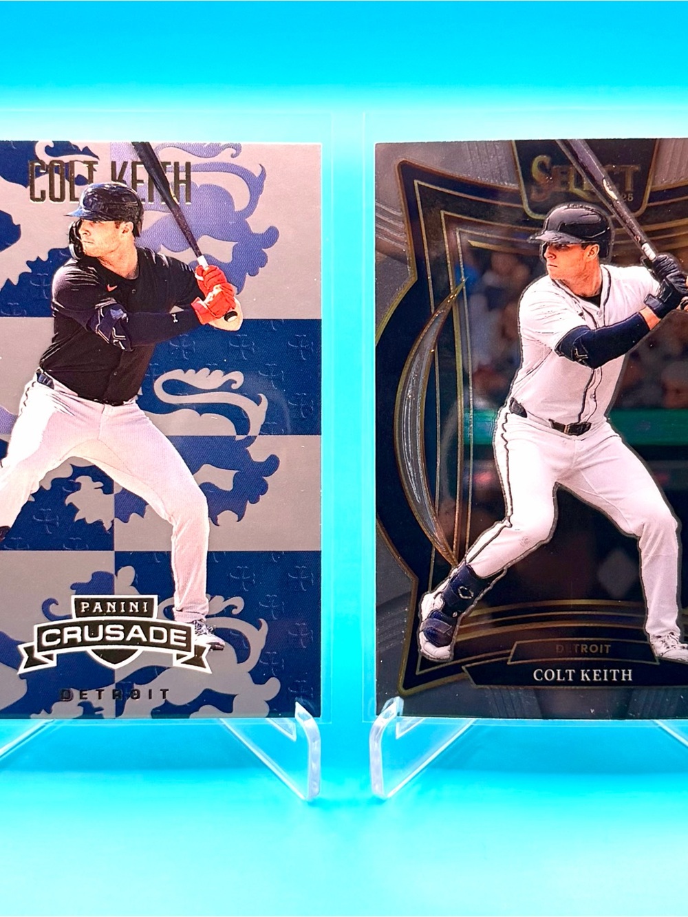 🔥COLT KEITH Lot! 🔥Grey Blue & Gold Crusade Parallel + Select Concourse! 🤩